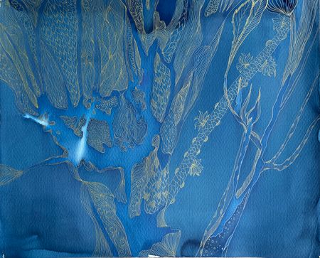 Ольга Ширяева (Авторская графика - 
                  41.8 x 34 см) Ветки