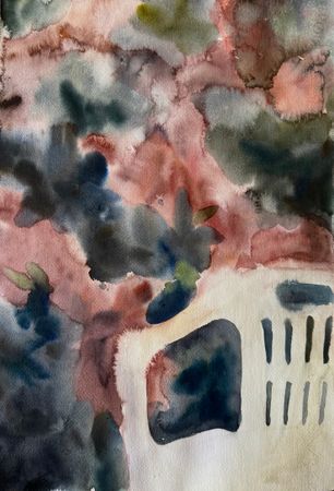 Алина Буглеева (Авторская графика - 
                  35 x 49 см) Sattelite