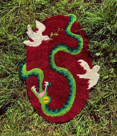 Алёна Сидорова (Объект - 
                  60 x 80 см) Ouroboros