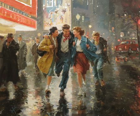 Алёша Калязин (Графика цифровая (принты) - 
                  60 x 50 см) Иллюзион