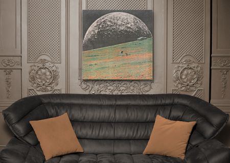 Филипп Игумнов (Картина, живопись - 
                  50 x 50 см) Poppy field
