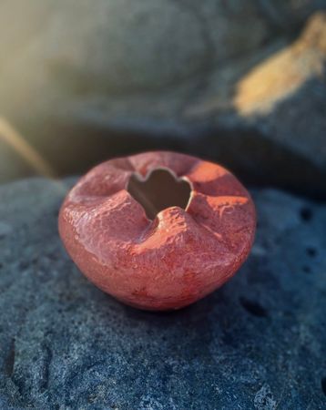 Жанна Сидакова (Скульптура - 
                  20 x 14 см) Ваза "Волшебный бриз"