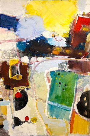 Виталий Копачев (Картина, живопись - 
                  100 x 150 см) Наблюдатели