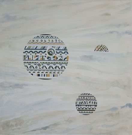 Валентина Ферманчук (Картина, живопись - 
                  60 x 60 см) Мысль