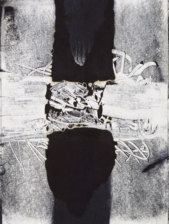 Дмитрий Василенко (Авторская графика - 
                  68 x 70 см) Два мира