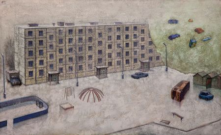 Петр Захаров (Авторская графика - 
                  122 x 75 см) Край