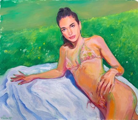 Илья Филатов (Картина, живопись - 
                  90 x 80 см) Дуа Липа