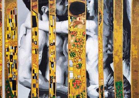 Ирина БАСТ (Картина, живопись - 
                  70 x 50 см) Поцелуй