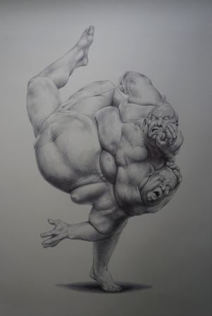 Алексей Перминов (Авторская графика - 
                  59 x 84 см) Танцы