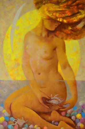 Мария Князева (Картина, живопись - 
                  60 x 90 см) Ракушки