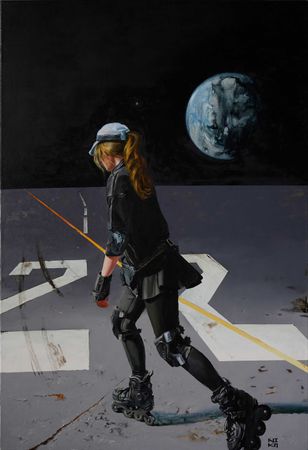 Марина Нико (Картина, живопись - 
                  80 x 120 см) Микрокосм