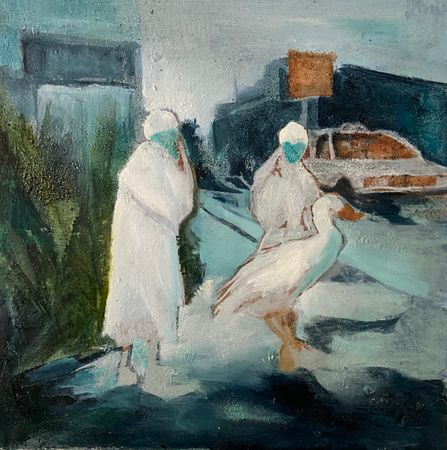 Лена Троянская (Картина, живопись - 
                  30 x 30 см) Поиск нужного адреса