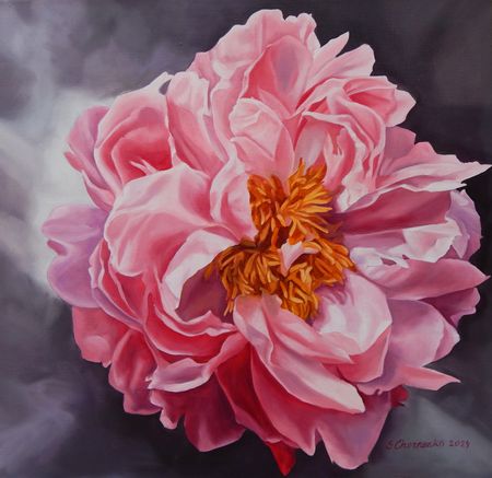 Светлана Черненко (Картина, живопись - 
                  50 x 50 см) Симфония