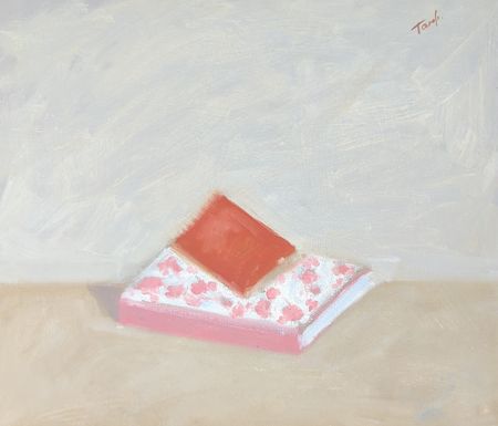 Анастасия Таюрская (Авторская графика - 
                  35 x 30 см) Книга и блокнот