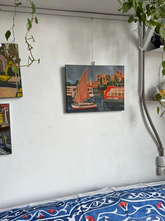 Мила Гаврилова (Картина, живопись - 
                  40 x 30 см) Ком-Омбо