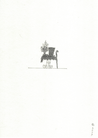 Сергей Ануфриев (Авторская графика - 
                  21 x 30 см) Из серии Silhouettes