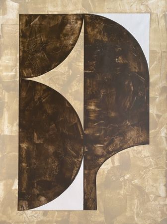 Василий Крушельницкий (Авторская графика - 
                  60 x 80 см) Символ