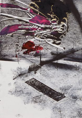 Дмитрий Василенко (Авторская графика - 
                  68 x 70 см) Голова Берлиоза