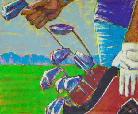 Алексей Савин (Картина, живопись - 
                  120 x 100 см) Ready for shot