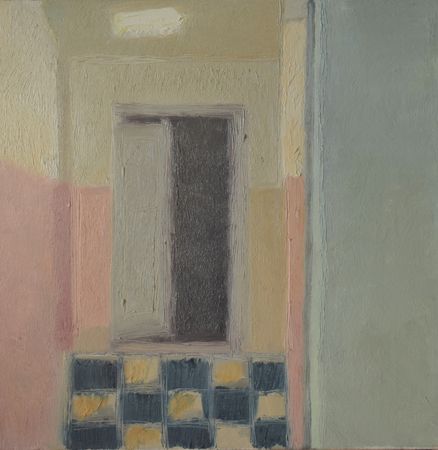 Настя Литецких (Картина, живопись - 
                  50 x 50 см) Коридор