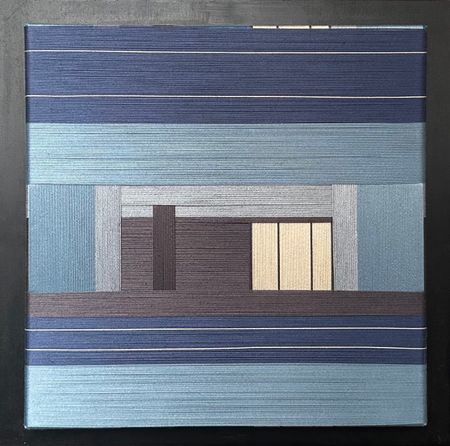 Эльза Ярн (Вышивка - 
                  35 x 35 см) Дом. Ночь