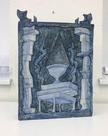 Антон Кушаев (Скульптура - 
                  35 x 55 см) Ваза