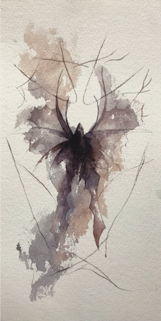 Александра Павловская (Авторская графика - 
                  11 x 22 см) The Unconsciousnesses 2