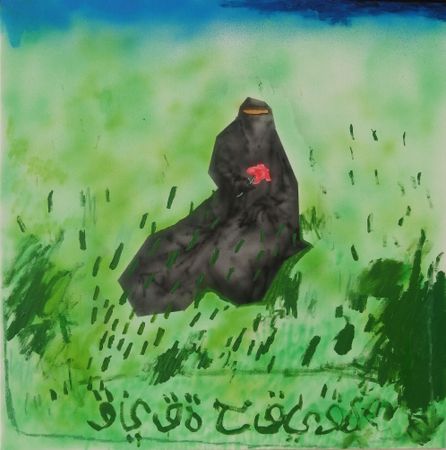 Zean Zack (Картина, живопись - 
                  60 x 60 см) Девушка из сна