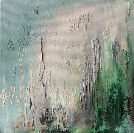 Катерина Горячева (Картина, живопись - 
                  40 x 40 см) Лавандовые сны