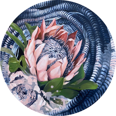 Ольга Батыршина (Картина, живопись - 
                  60 x 60 см) Untitled №17