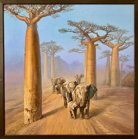 Игорь Кириллов (Картина, живопись - 
                  60 x 60 см) Сила единства