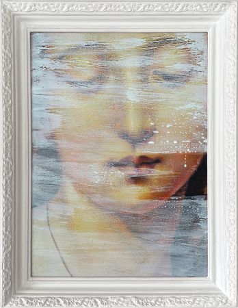 Ольга Рикун (Картина, живопись - 
                  54 x 70 см) Тишина с Эрнстом Дегером