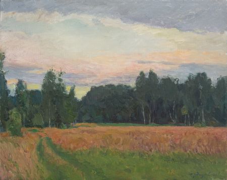 Николай Водолазский (Картина, живопись - 
                  50 x 40 см) К вечеру