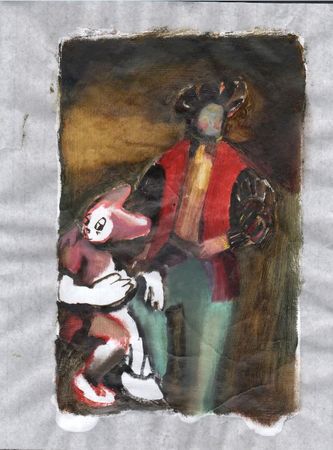 Катя Жилина (Авторская графика - 
                  36 x 50 см) Васко Да Гама