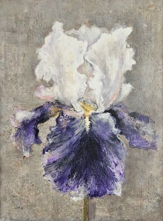 Людмила Пономарева (Картина, живопись - 
                  30 x 40 см) Ирис #2