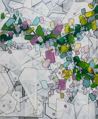 Марина Астахова (Картина, живопись - 
                  50 x 60 см) Композиция 1.2