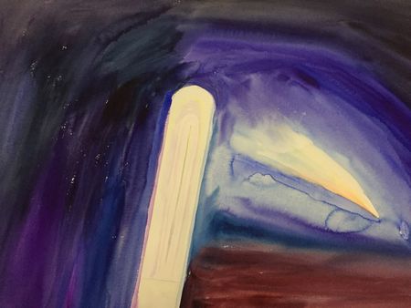 Сергей Лоцманов (Авторская графика - 
                  65 x 50 см) Без названия