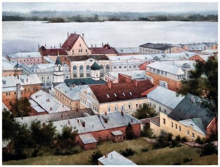 Ангелина Иванова (Авторская графика - 
                  40 x 30 см) Нижний Новгород