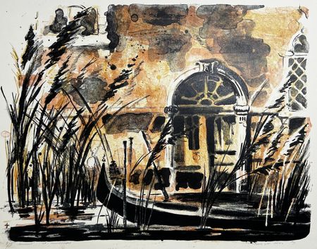 Мария Зайцева (Графика печатная - 
                  69 x 50 см) Венеция