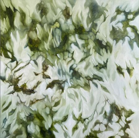 Инна Сумина (Картина, живопись - 
                  100 x 100 см) Вдохновение утра