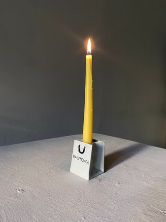 Елизавета Букина (Скульптура - 
                  5.5 x 7 см) Подсвечник "BALENCIAGA"