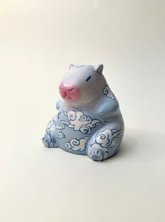 Ева Гец (Скульптура - 
                  7.5 x 9 см) Капи — Клауд
