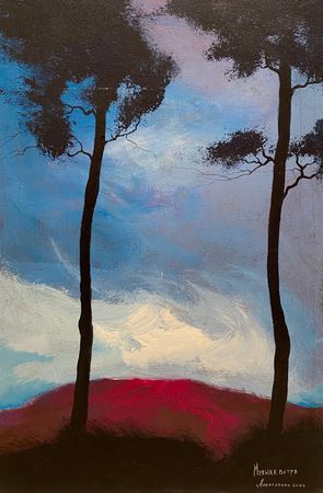 Андрей Алексеенко (Картина, живопись - 
                  40 x 60 см) Музыка ветра