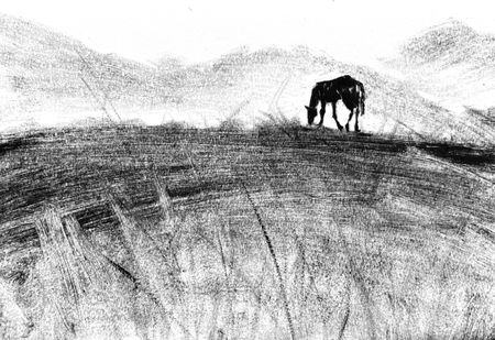 Дарья Краплак (Графика печатная - 
                  29 x 21 см) Nomadic