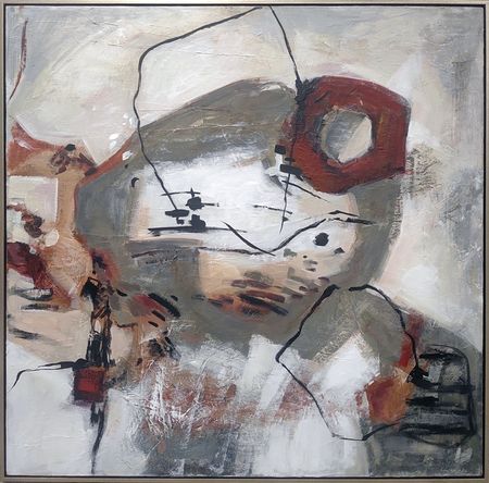 Оксана Сотникова (Картина, живопись - 
                  104 x 104 см) Осенний блюз