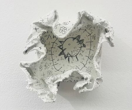 Анна Сави (АСА) (Объект - 
                  16 x 15.5 см) Мгла из серии "Птичья клетка"