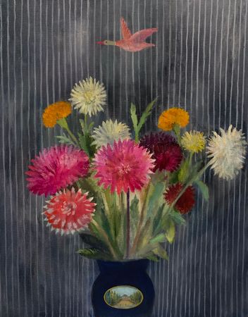 Татьяна Сергеева (Картина, живопись - 
                  40 x 50 см) Утка из Дворцового сада