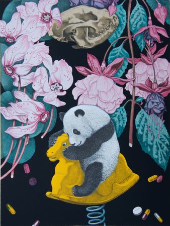 Игорь Баранов (Графика печатная - 
                  48 x 65 см) Herbarium VII