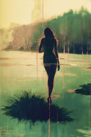 Александр Галяцкий (Графика цифровая (принты) - 
                  40 x 60 см) И так близко подходит чудесное