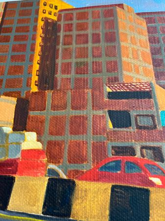 Мила Гаврилова (Картина, живопись - 
                  40 x 30 см) Западная Аль-Омранея